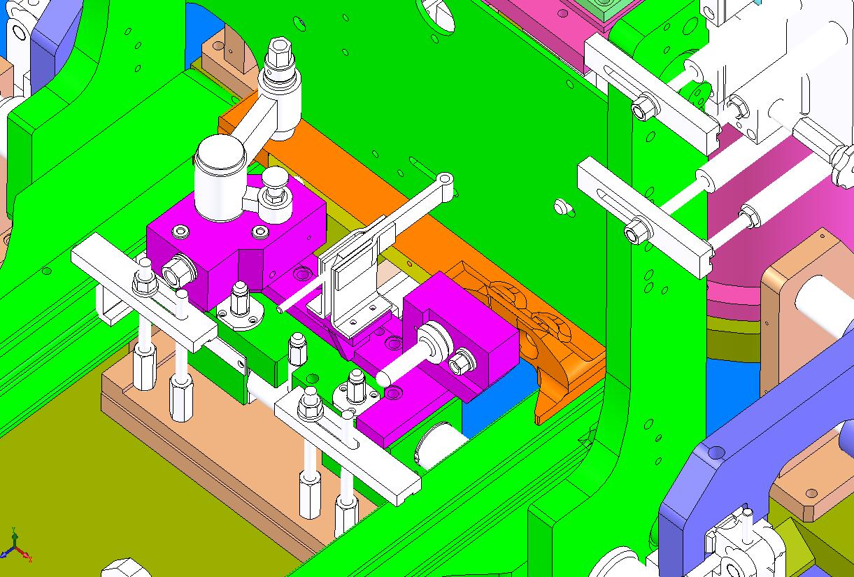 国内大型企业叉车外门架焊接工装图纸（完整版）